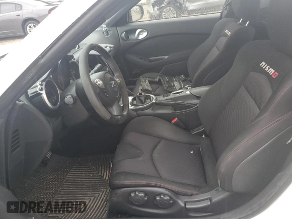 2014 Nissan 370Z with VIN JN1AZ4EH2EM633845, listed as a Copart auction lot 63583194 with 0 mi miles and Salvage Title. Bid and sale history available at carsss.com. Image 7.