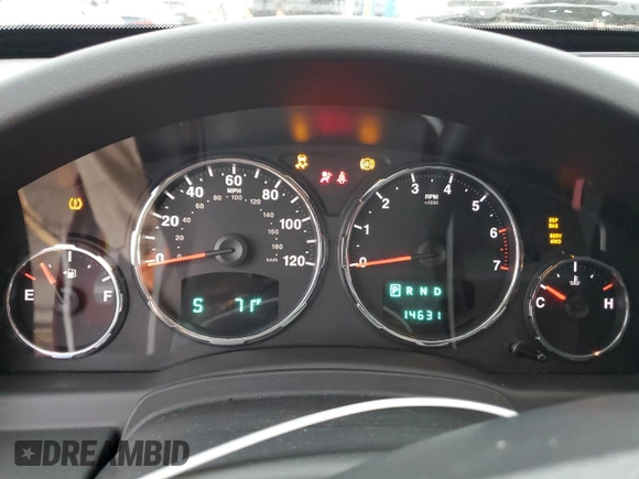 2009 Jeep Liberty Sport with VIN 1J8GN28K89W551684, listed as a Copart auction lot 76122674 with 14,631 mi miles and Salvage Title. Bid and sale history available at DreamBid. Image 9.
