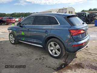 2018 Audi Q5 Premium Plus with VIN WA1BNAFY6J2075556, listed as a Copart auction lot 58167095 with 42,182 mi miles and Salvage title. Bid and sale history available at DreamBid. Image 2.