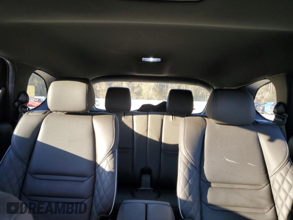 2021 Mazda CX-9 Signature with VIN JM3TCBEY2M0537870, listed as a Copart auction lot 43575685 with 56,260 mi miles and Salvage Title. Bid and sale history available at carsss.com. Image 10.