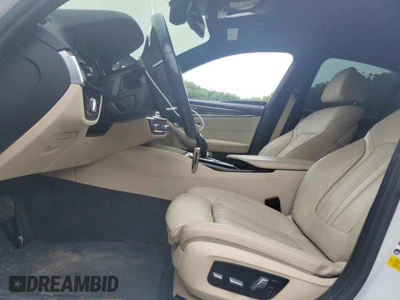 2017 BMW 5 Series 540i with VIN WBAJE5C38HG914361, listed as a Copart auction lot 59929095 with 89,496 mi miles and Non repairable. Bid and sale history available at DreamBid. Image 7.