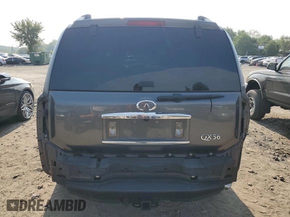 2004 Infiniti QX56 with VIN 5N3AA08C34N803087, listed as a Copart auction lot 67706944 with 170,095 mi miles and Salvage Title. Bid and sale history available at carsss.com. Image 6.