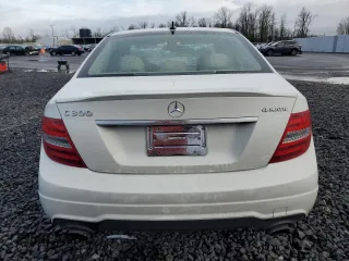 2012 Mercedes-Benz C-Class C 300 Sport with VIN WDDGF8BB8CA655831, listed as a Copart auction lot 49827575 with 134,686 mi miles and Salvage Title. Bid and sale history available at carsss.com. Image 6.