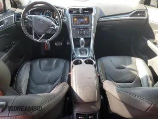 2013 Ford Fusion Titanium with VIN 3FA6P0D95DR130334, listed as a Copart auction lot 50046445 with 91,039 mi miles and Salvage Title. Bid and sale history available at carsss.com. Image 8.