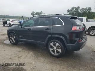 2019 Jeep Cherokee Limited with VIN 1C4PJLDX2KD308318, listed as a Copart auction lot 58499565 with 50,442 mi miles and Salvage title. Bid and sale history available at DreamBid. Image 2.