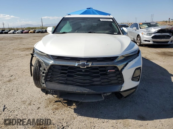 2020 Chevrolet Blazer RS z VIN 3GNKBERS4LS622402, wystawiony jako Copart lot #62028845 z przebiegiem 64 632 mil mil oraz Szkoda całkowita • Salvage title. Historia ofert i sprzedaży dostępna na DreamBid. Obrazek 5.