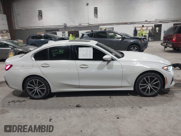2020 BMW 3 Series 330i xDrive with VIN 3MW5R7J06L8B17690, listed as a IAAI auction lot 41659559 with 74,357 mi miles. Bid and sale history available at carsss.com. Image 13.