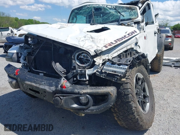 2020 Jeep Wrangler Unlimited Rubicon z VIN 1C4JJXFM5LW278740, wystawiony jako IAAI lot #42086112 z przebiegiem 93 658 mil mil oraz . Historia ofert i sprzedaży dostępna na DreamBid. Obrazek 11.
