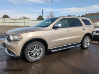 2015 Dodge Durango Citadel with VIN 1C4RDJEG1FC811210, listed as a Copart auction lot 51168595 with 150,367 mi miles and Salvage Title. Bid and sale history available at carsss.com. Image 1.