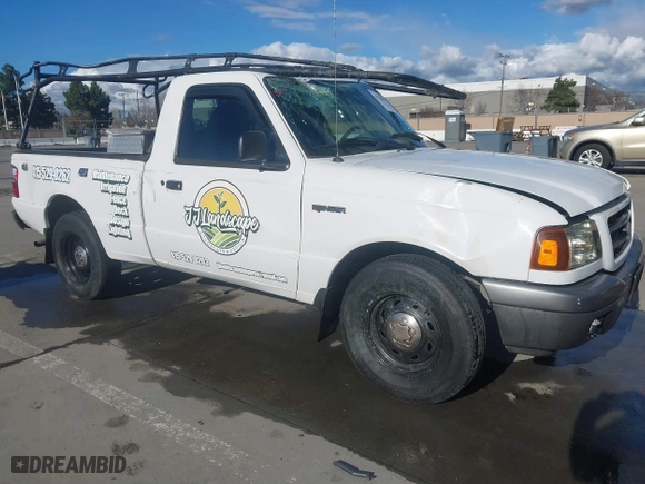 2002 Ford Ranger XL with VIN 1FTYR10D12PA96880, listed as a IAAI auction lot 41544370 with 0 mi miles. Bid and sale history available at carsss.com. Image 1.