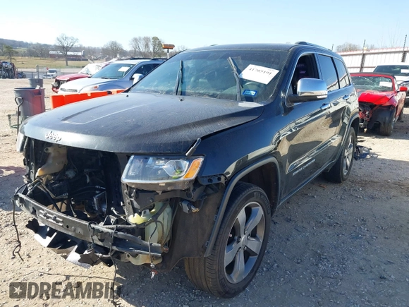 2015 Jeep Grand Cherokee Limited with VIN 1C4RJEBG5FC686376, listed as a IAAI auction lot 41705191 with 1 mi miles. Bid and sale history available at carsss.com. Image 19.