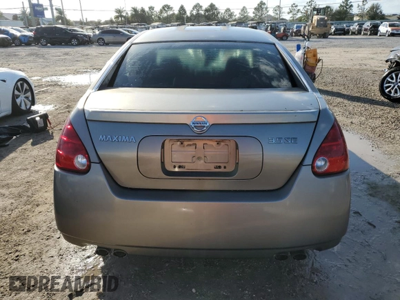 2006 Nissan Maxima 3.5 SE with VIN 1N4BA41E16C853883, listed as a Copart auction lot 77401494 with 136,687 mi miles and Salvage Title. Bid and sale history available at carsss.com. Image 6.