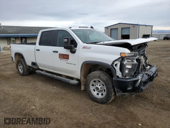 2024 Chevrolet Silverado 3500HD Work Truck with VIN 1GC4YSEY7RF214644, listed as a Copart auction lot 84760664 with 49,864 mi miles and Salvage Title. Bid and sale history available at carsss.com. Image 4.