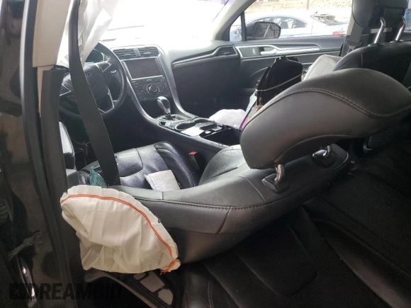 2014 Ford Fusion Titanium with VIN 3FA6P0K91ER276850, listed as a Copart auction lot 52452995 with 0 mi miles and Salvage Title. Bid and sale history available at carsss.com. Image 8.