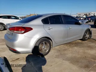 2017 Kia Forte LX with VIN 3KPFK4A73HE016526, listed as a Copart auction lot 47773845 with 54,299 mi miles and Salvage Title. Bid and sale history available at carsss.com. Image 3.