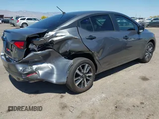 2024 Nissan Versa S with VIN 3N1CN8DV7RL930709, listed as a IAAI auction lot 41958565 with 2,501 mi miles and . Bid and sale history available at DreamBid. Image 4.