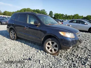 2007 Hyundai Santa Fe SE with VIN 5NMSH73E37H116921, listed as a Copart auction lot 57520005 with 79,029 mi miles and Clean title. Bid and sale history available at DreamBid. Image 4.