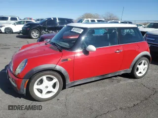 2002 MINI Hardtop with VIN WMWRC33492TC36548, listed as a Copart auction lot 46743455 with 144,260 mi miles and Clean Title. Bid and sale history available at DreamBid. Image 1.