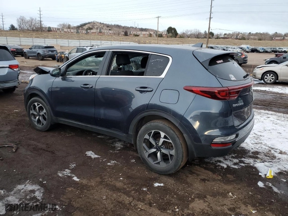 2021 Kia Sportage LX with VIN KNDPM3AC6M7845199, listed as a Copart auction lot 82807524 with 88,082 mi miles and Salvage Title. Bid and sale history available at carsss.com. Image 2.
