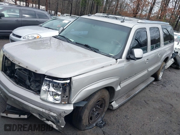 2005 Cadillac Escalade ESV z VIN 3GYFK66N55G224467, wystawiony jako IAAI lot #41352802 z przebiegiem Nie podano mil oraz . Historia ofert i sprzedaży dostępna na DreamBid. Obrazek 2.