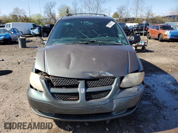 2004 Dodge Caravan SE with VIN 1D4GP24R04B520727, listed as a Copart auction lot 52002475 with 164,954 mi miles and Salvage title. Bid and sale history available at DreamBid. Image 5.