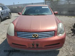 2003 Infiniti G35 w/Leather with VIN JNKCV51E63M019749, listed as a Copart auction lot 53346205 with 156,998 mi miles and Salvage Title. Bid and sale history available at DreamBid. Image 5.
