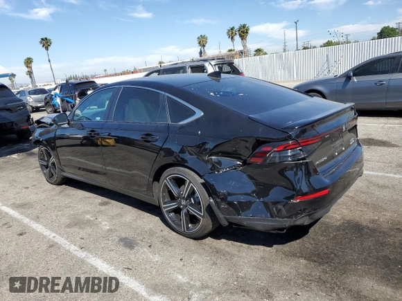 2025 Honda Accord Sport with VIN 1HGCY2F56SA010468, listed as a Copart auction lot 60351295 with 4,502 mi miles and Salvage title. Bid and sale history available at DreamBid. Image 2.