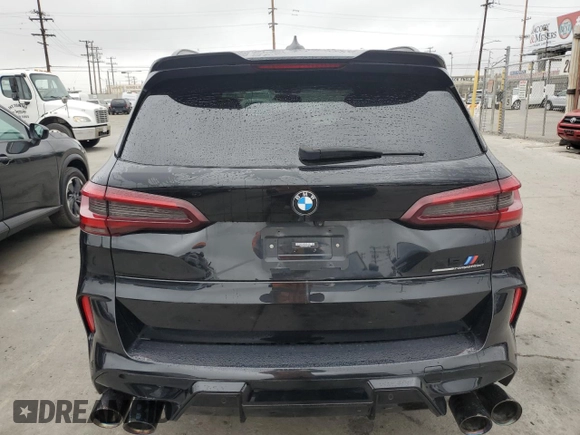 2021 BMW X5 M z VIN 5YMJU0C0XM9H13455, wystawiony jako Copart lot #59625375 z przebiegiem Nie podano mil oraz Szkoda całkowita • Salvage title. Historia ofert i sprzedaży dostępna na DreamBid. Obrazek 6.