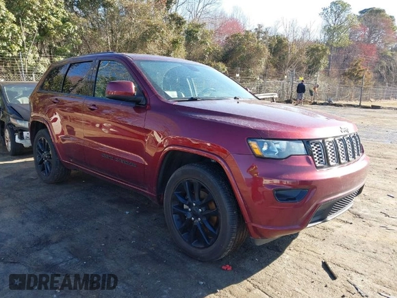 2020 Jeep Grand Cherokee Altitude z VIN 1C4RJEAG6LC392062, wystawiony jako IAAI lot #41773624 z przebiegiem 79 499 mil mil oraz . Historia ofert i sprzedaży dostępna na DreamBid. Obrazek 1.