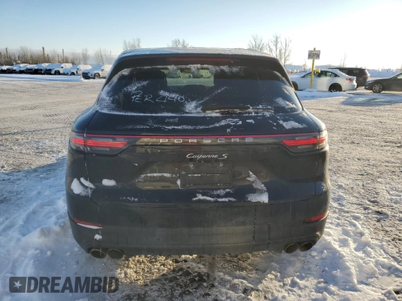 2021 Porsche Cayenne S with VIN WP1AB2AY1MDA28191, listed as a Copart auction lot 86746864 with 50,754 mi miles and Clean title. Bid and sale history available at DreamBid. Image 6.