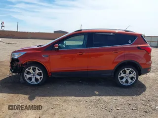 2019 Ford Escape Titanium with VIN 1FMCU9J92KUB28895, listed as a IAAI auction lot 42065235 with 112,305 mi miles and . Bid and sale history available at DreamBid. Image 14.