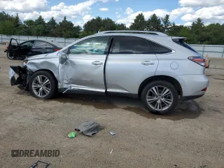 2015 Lexus RX 350 with VIN 2T2BK1BA7FC300143, listed as a Copart auction lot 58147855 with 89,512 mi miles and Salvage title. Bid and sale history available at DreamBid. Image 2.