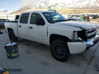 2011 Chevrolet Silverado 1500 LS with VIN 3GCPKREAXBG404727, listed as a Copart auction lot 86861374 with 153,928 mi miles and Salvage Title. Bid and sale history available at carsss.com. Image 4.