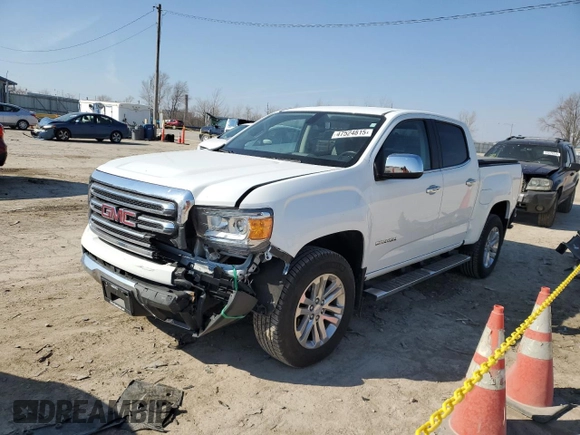 2015 GMC Canyon 2WD SLT with VIN 1GTG5CE36F1249183, listed as a Copart auction lot 47524815 with 99,616 mi miles and Salvage Title. Bid and sale history available at carsss.com. Image 1.