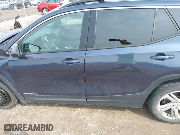 2018 GMC Terrain SLE with VIN 3GKALMEX0JL184311, listed as a IAAI auction lot 40238129 with 102,406 mi miles. Bid and sale history available at carsss.com. Image 14.
