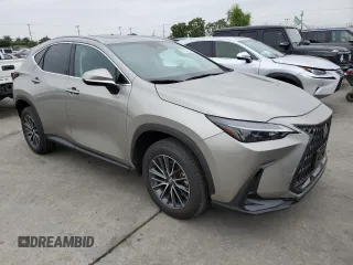2025 Lexus NX 350 Premium with VIN 2T2GGCEZ8SC060289, listed as a Copart auction lot 58434995 with 13,767 mi miles and Salvage title. Bid and sale history available at DreamBid. Image 4.