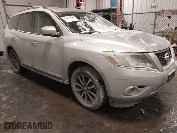 2013 Nissan Pathfinder SL z VIN 5N1AR2MM8DC663920, wystawiony jako IAAI lot #41586209 z przebiegiem 210 000 mil mil oraz . Historia ofert i sprzedaży dostępna na DreamBid. Obrazek 1.