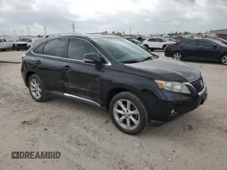 2010 Lexus RX 350 with VIN 2T2ZK1BA1AC017776, listed as a Copart auction lot 51589025 with 156,532 mi miles and Salvage Title. Bid and sale history available at DreamBid. Image 4.
