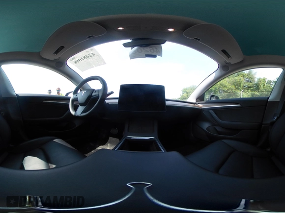 2023 Tesla Model 3 with VIN 5YJ3E1EA2PF566047, listed as a IAAI auction lot 42481008 with 21,143 mi miles and . Bid and sale history available at DreamBid. Image 20.