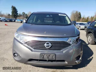 2015 Nissan Quest S with VIN JN8AE2KP9F9130136, listed as a Copart auction lot 46804344 with 139,752 mi miles and Salvage Title. Bid and sale history available at carsss.com. Image 5.