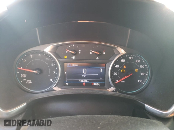 2019 Chevrolet Equinox LT with VIN 3GNAXKEV4KS666460, listed as a Copart auction lot 50139285 with 136,786 mi miles and Salvage Title. Bid and sale history available at DreamBid. Image 9.