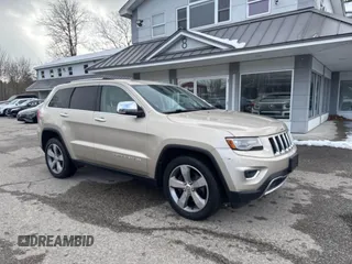 2014 Jeep Grand Cherokee Limited with VIN 1C4RJFBM2EC315721, listed as a IAAI auction lot 41512041 with 180,972 mi miles. Bid and sale history available at carsss.com. Image 1.