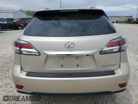 2015 Lexus RX 350 with VIN 2T2BK1BA6FC270388, listed as a Copart auction lot 56511245 with Not provided miles and Salvage title. Bid and sale history available at DreamBid. Image 6.