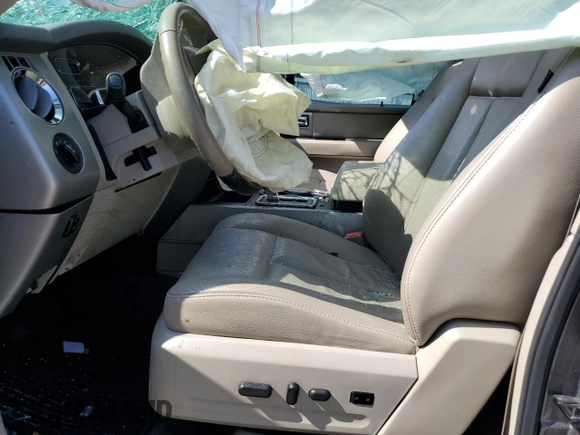 2012 Ford Expedition EL Limited with VIN 1FMJK1K55CEF13678, listed as a Copart auction lot 80694684 with 0 mi miles and Salvage Title. Bid and sale history available at carsss.com. Image 7.