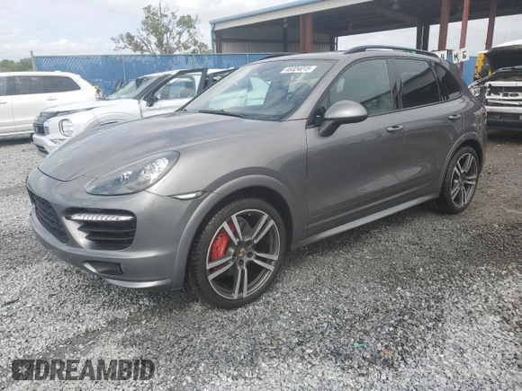 2014 Porsche Cayenne GTS с VIN WP1AD2A22ELA70950, выставлен на аукционе Copart как лот 48324015 с пробегом 75 310 миль миль и На запчасти • Non repairable. История ставок и продаж доступна на DreamBid. Изображение 1.