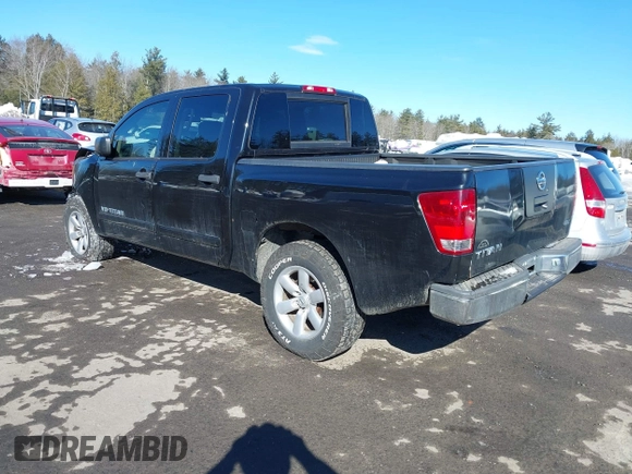 2012 Nissan Titan S with VIN 1N6AA0EJXCN306808, listed as a IAAI auction lot 41620072 with 117,205 mi miles. Bid and sale history available at carsss.com. Image 3.