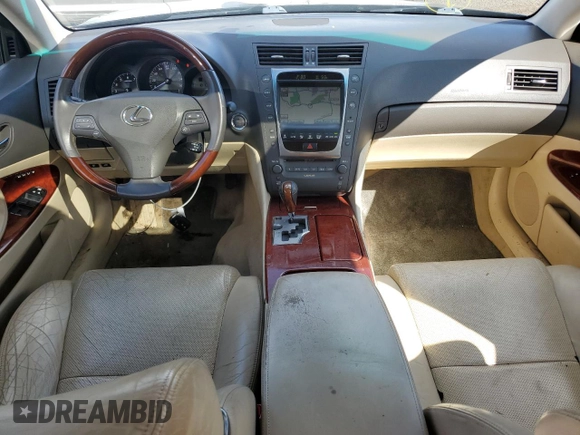 2010 Lexus GS 350 z VIN JTHCE1KS9A0025319, wystawiony jako Copart lot #48859995 z przebiegiem 112 164 mil mil oraz Szkoda całkowita • Salvage title. Historia ofert i sprzedaży dostępna na DreamBid. Obrazek 8.
