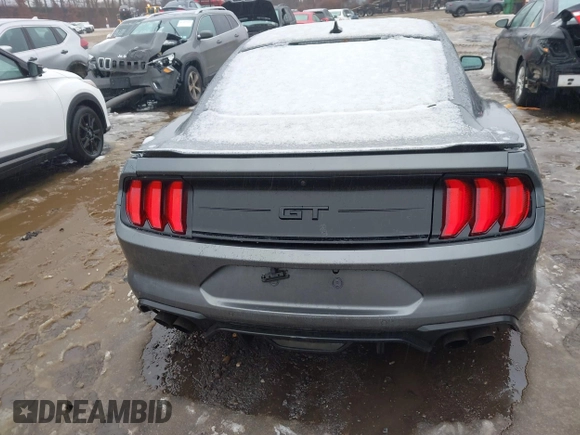 2023 Ford Mustang GT with VIN 1FA6P8CF3P5306746, listed as a IAAI auction lot 41497385 with 25 mi miles and . Bid and sale history available at DreamBid. Image 15.