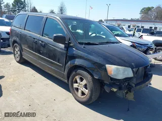 2012 Dodge Grand Caravan SE with VIN 2C4RDGBG7CR130902, listed as a IAAI auction lot 41662724 with 175,190 mi miles. Bid and sale history available at carsss.com. Image 1.