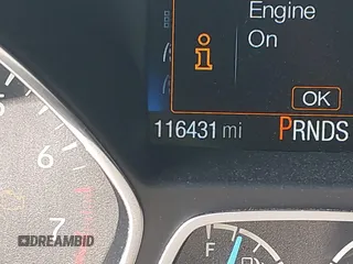 2017 Ford Escape Titanium with VIN 1FMCU0J91HUA75417, listed as a IAAI auction lot 42044170 with 116,431 mi miles. Bid and sale history available at carsss.com. Image 16.